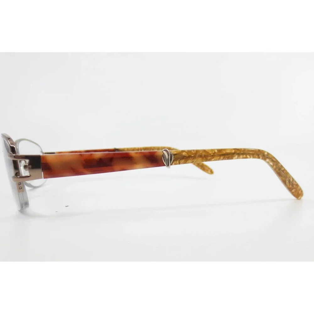 Legacy WR 5101 BR Eyeglasses Bronze Brown Tortoise Semi Rimless 50-18-135 Frames